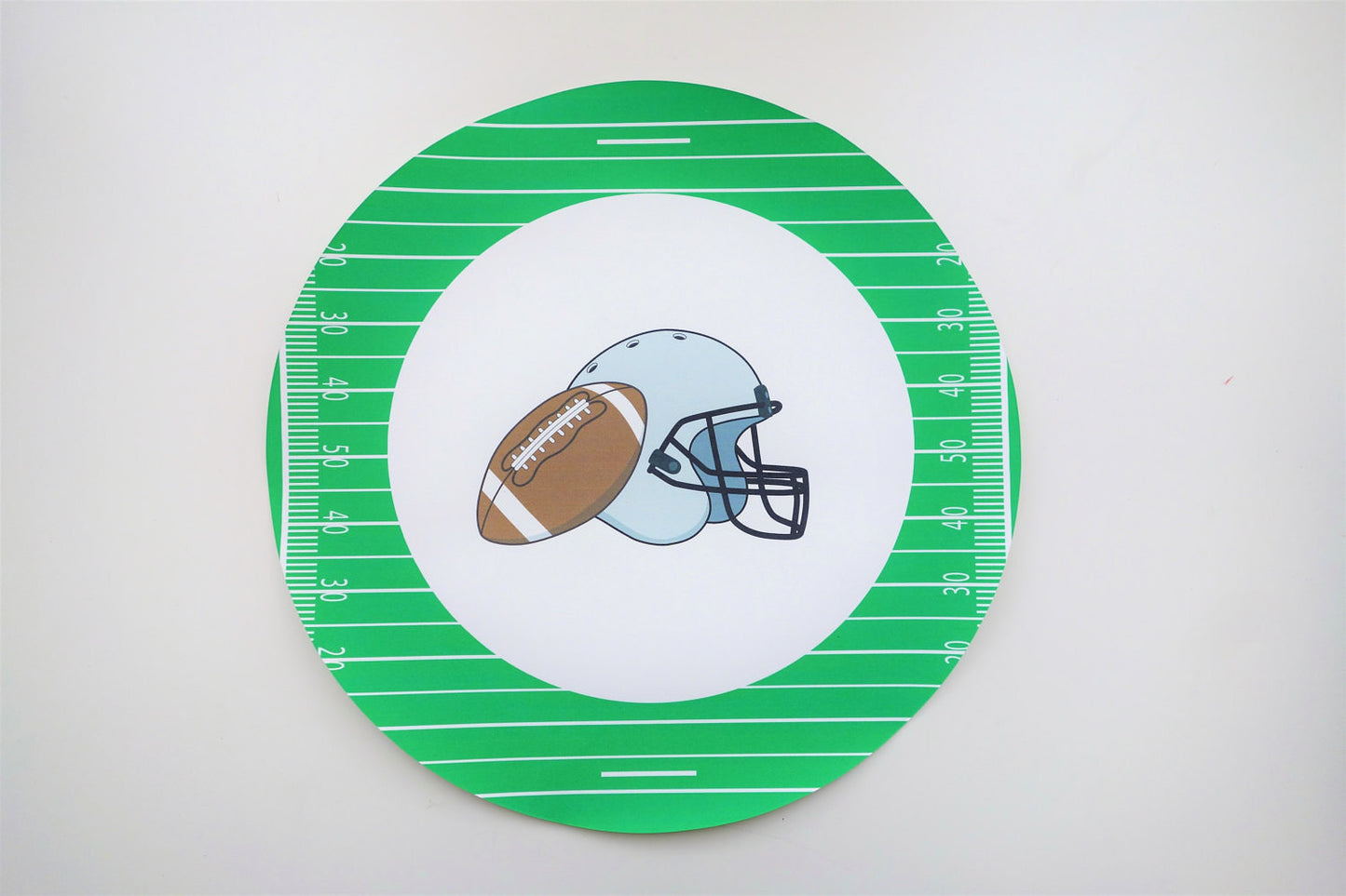 Football-themed Placemats (8-pack, 100% Cotton Paper)