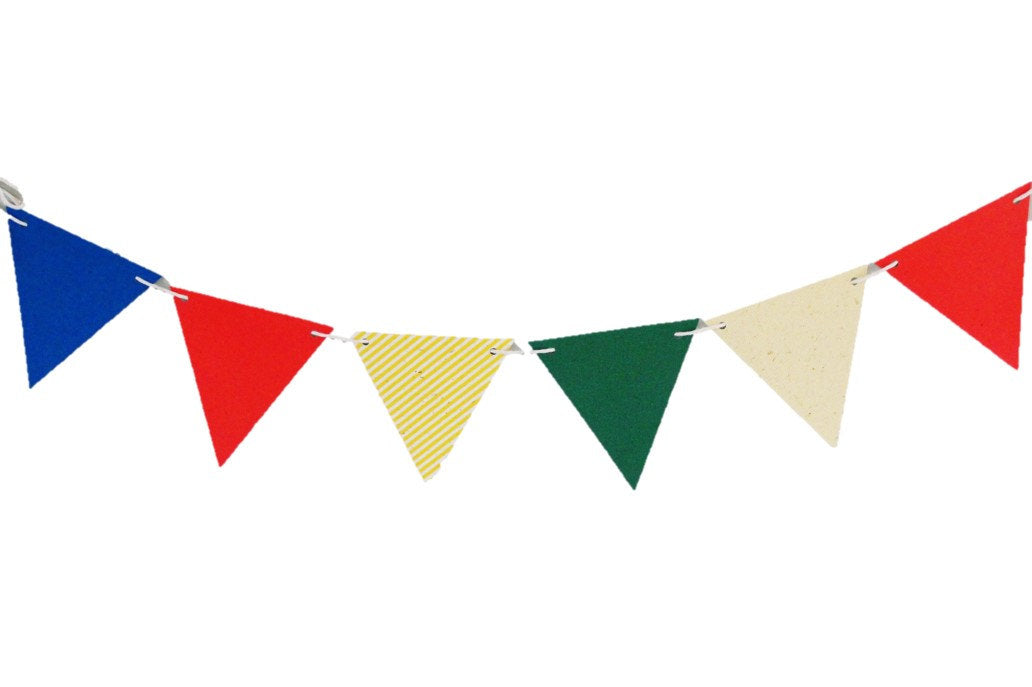 Circus Small Tree-Free Banner (6-ft, printed on Banana Leaf Paper)