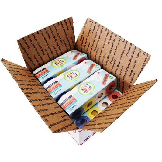 Case of 8 Organic Play Clay (4-Color Pack)