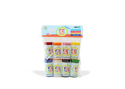 Organic Play Clay, 8-Pack