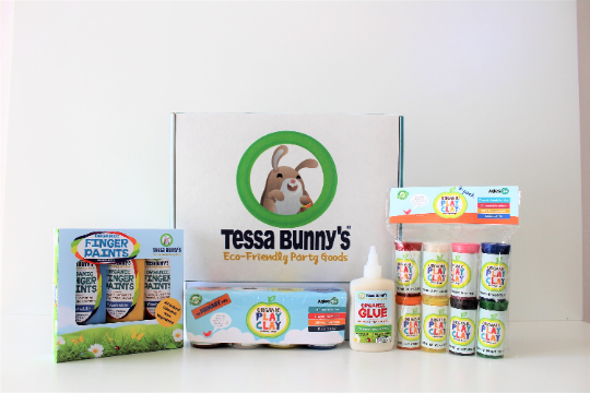 Case of Two 1/2 Gallon Organic School Glue - Vegan – Tessa Bunny's