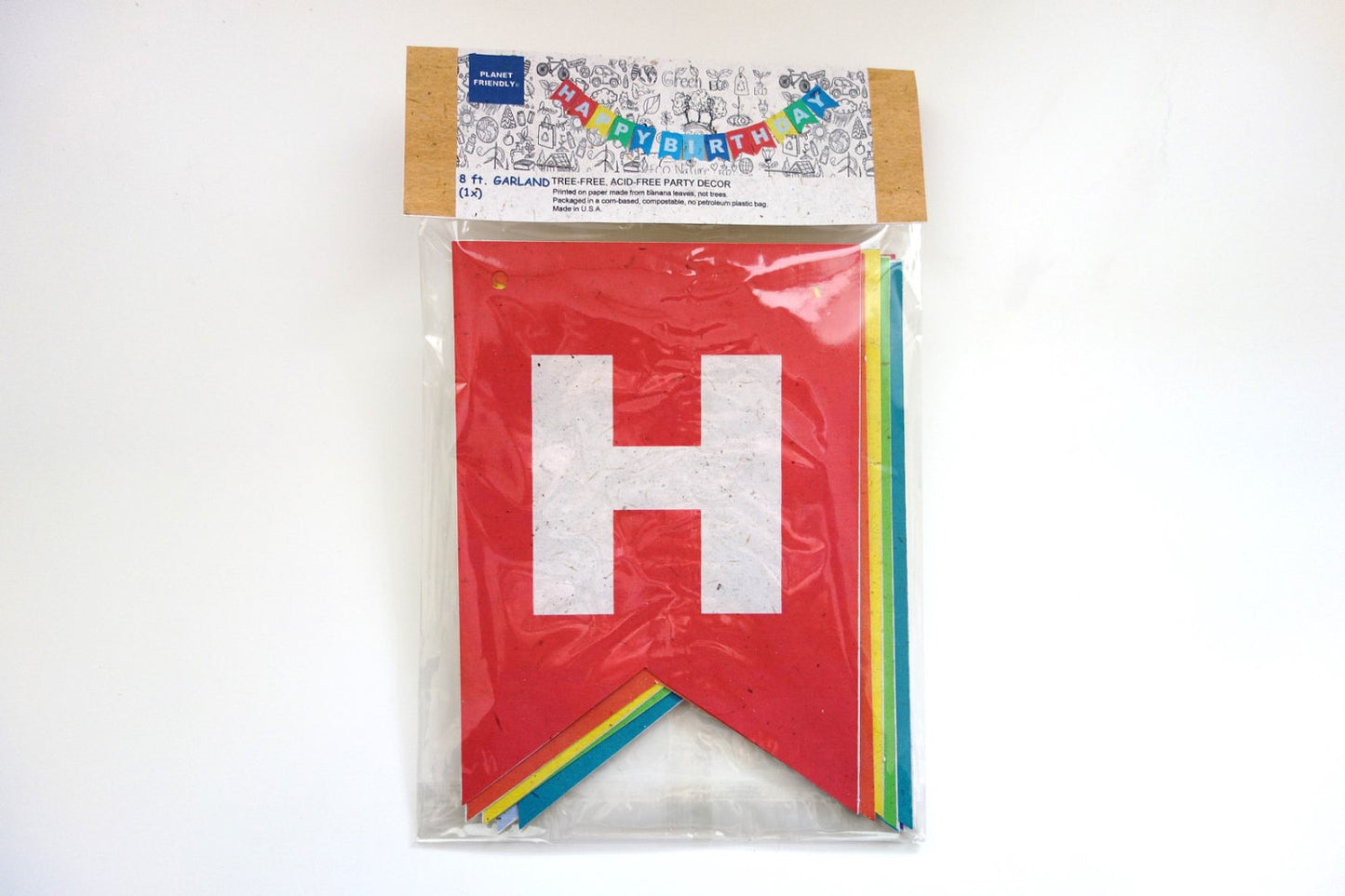 Happy Birthday, Solid Colors (Printed on Tree-Free Banana Paper!)