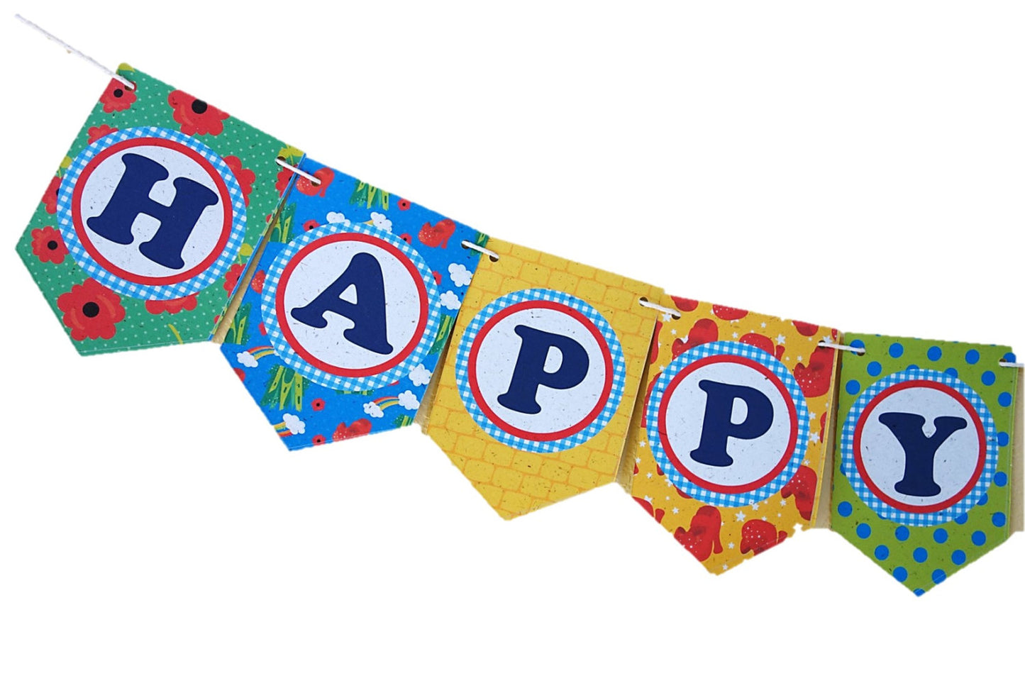 Tree-Free Wizard of Oz Happy Birthday Banner